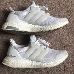 White adidas ultra boost. Great condition!